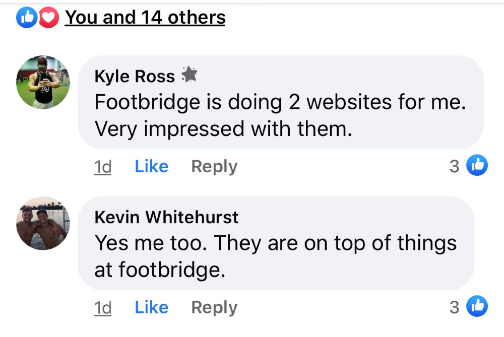 Facebook reviews website services