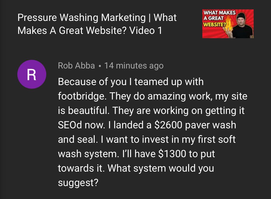 Google review local internet marketing firm