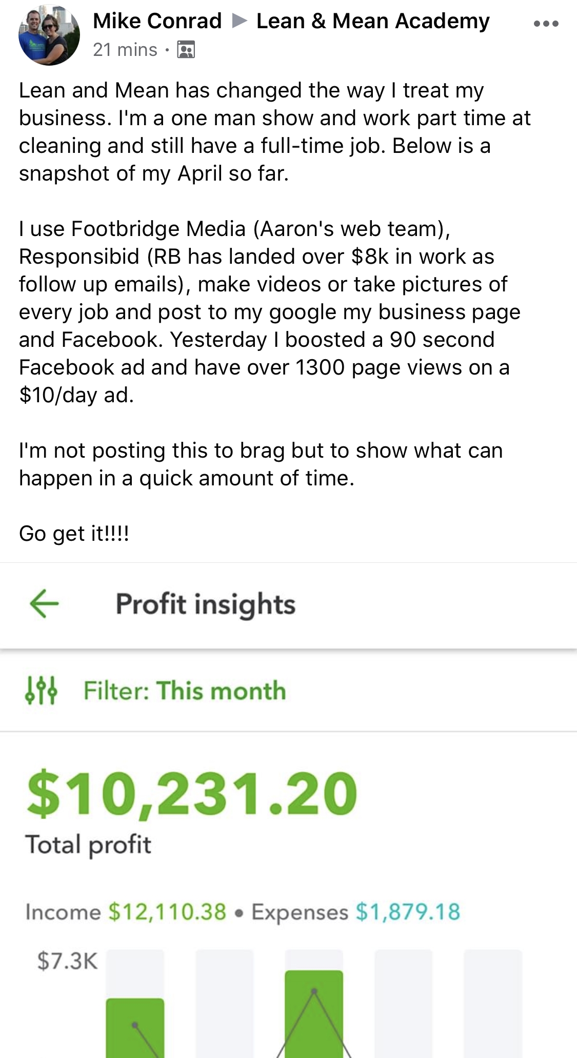 Website building company client review